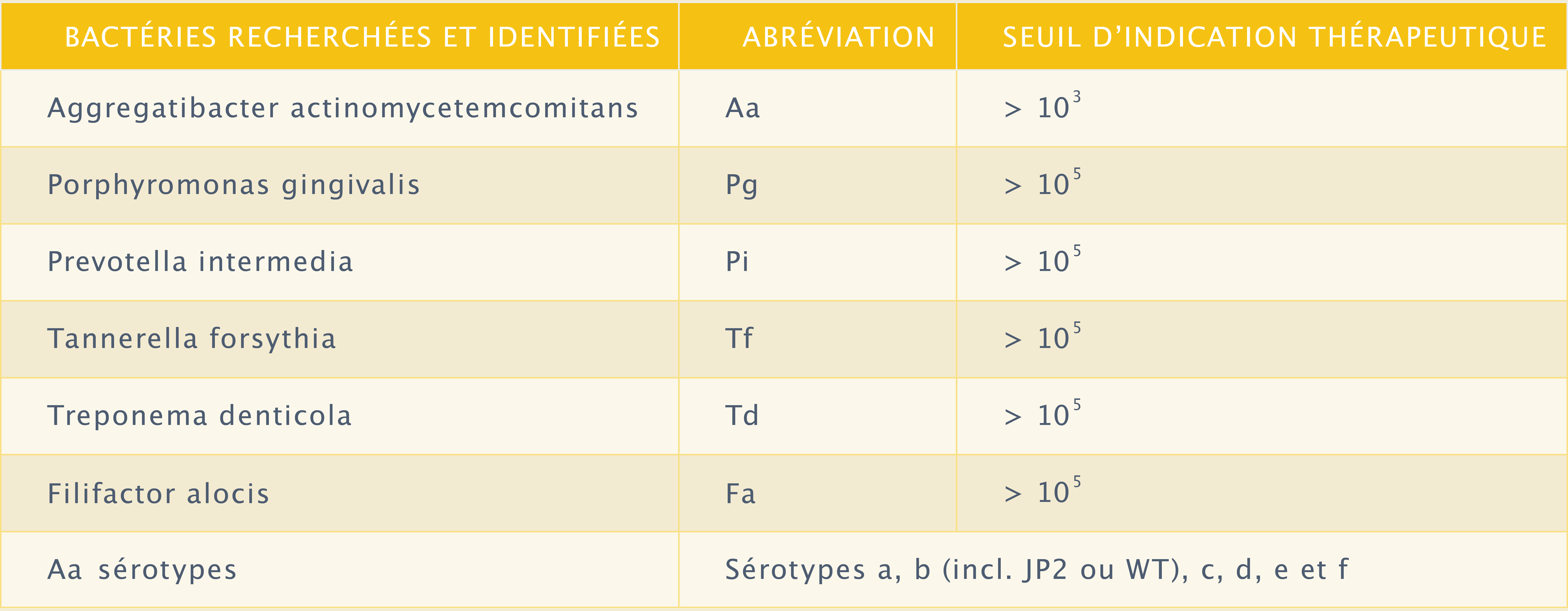 Aperçu des bactéries